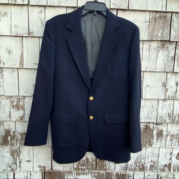Bancroft Two Buttons Blue Men Suit - Picture 2 of 9